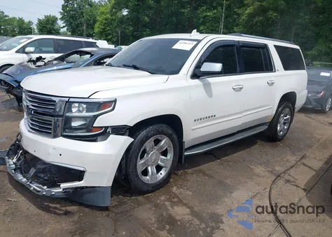 2016 Chevrolet Suburban Ltz from USA, damaged, VIN 1GNSKJKC0GR223605